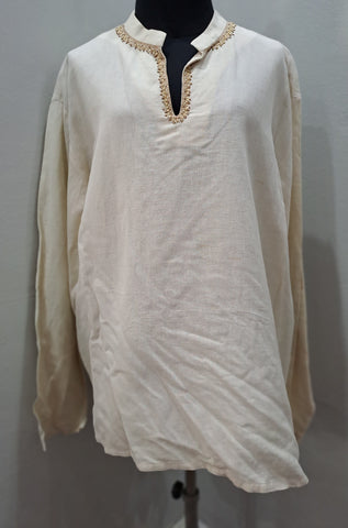 Linen Eastern Shirt (2XL)