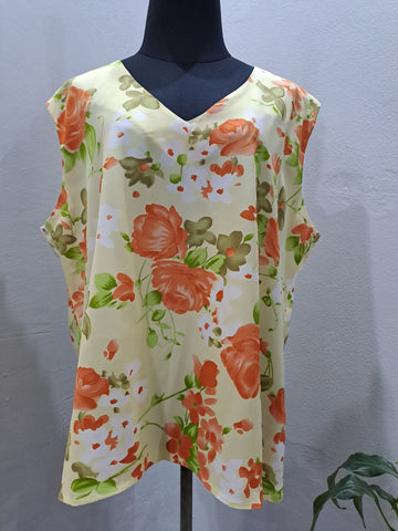 Rose Pattern Top (XL)