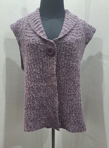 Sleeveless Cardigan (Large)