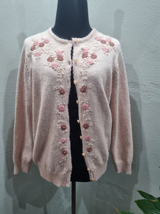 Embroidered Cardigan (Medium)