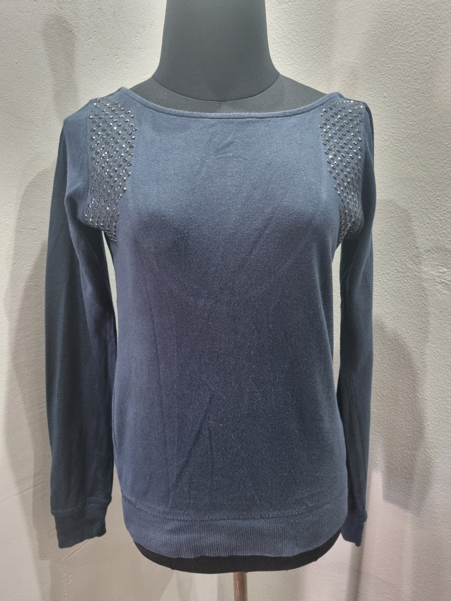 ZARA Studded Knit Top (Medium)