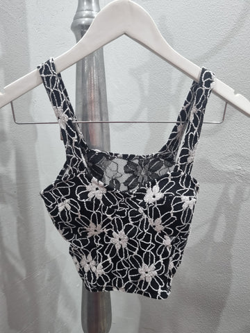 Bustier Crop Top (Small)