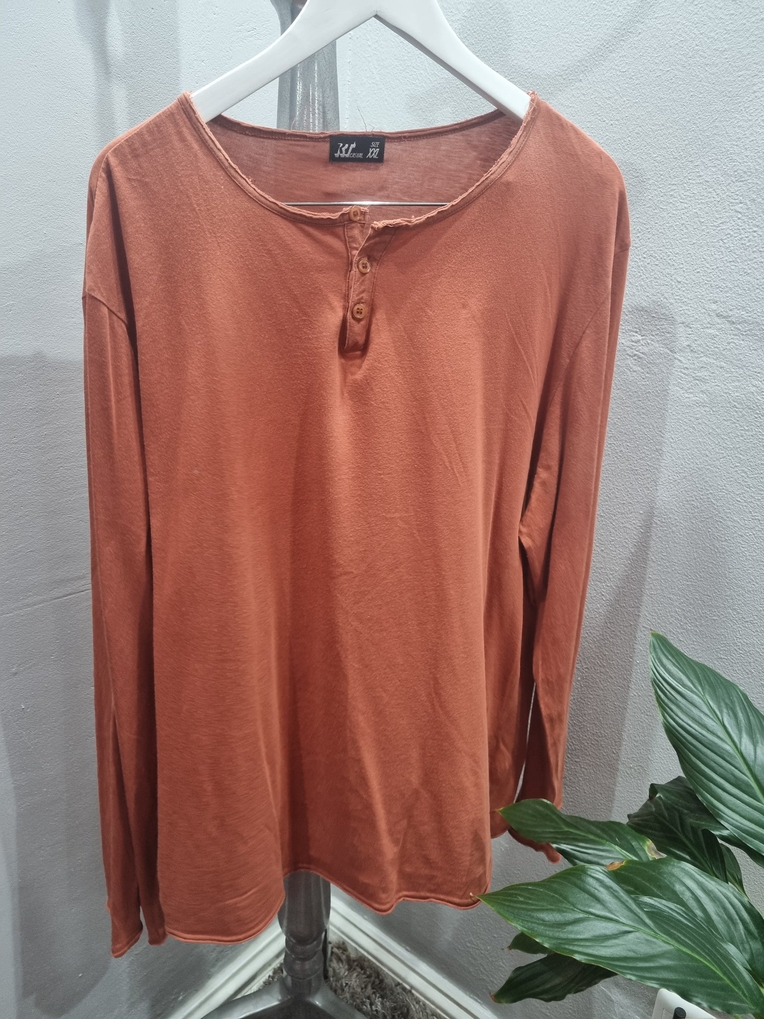 Men's Long Sleeve TShirt (2XL)