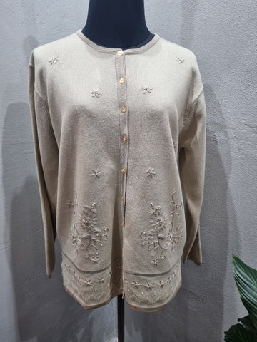 Embroidered Cardigan (Large)