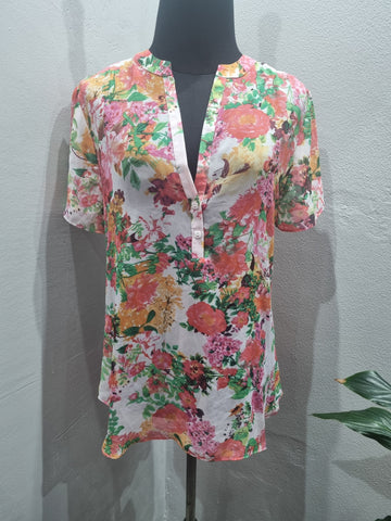 Floral Chiffon Top (8/32)