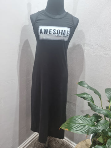 Long Slogan Dress (11-12yrs)