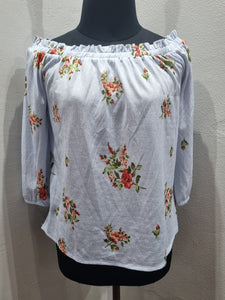 Off Shoulder Floral Top (10/34)