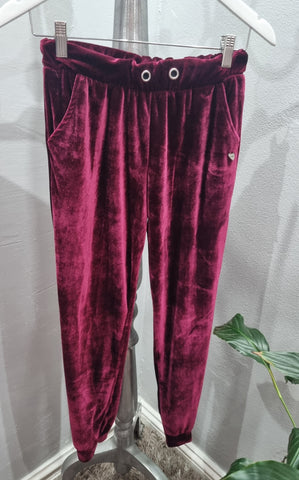 Velvet Track Pants 13-14yrs