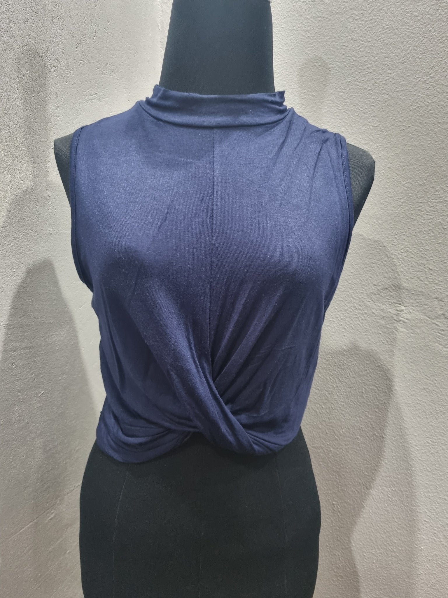 High Neck Crop Top (Small)