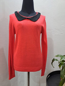 Collar Detail Cardigan (Medium)