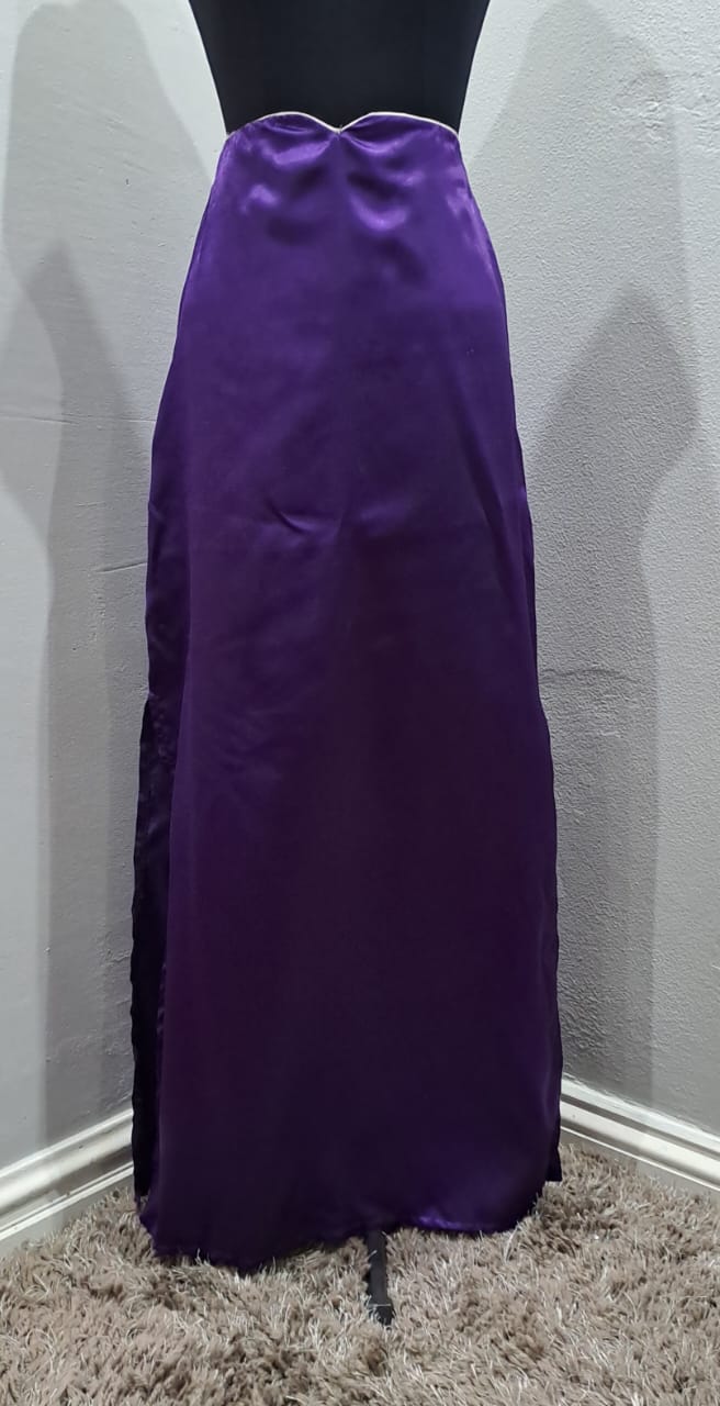 Satin Evening Wear Skirt (Medium)