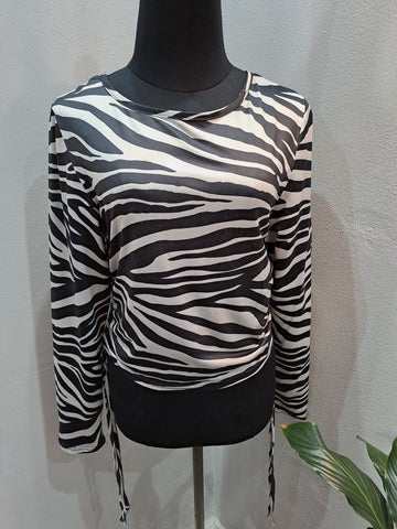 Zebra Print Top (Medium)