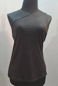 Woolies Off Shoulder Ribbed Top (Small)