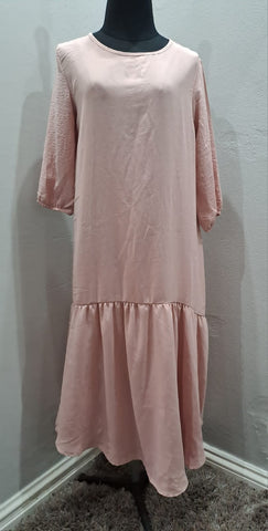 Long Sleeve Tier Dress (Large)