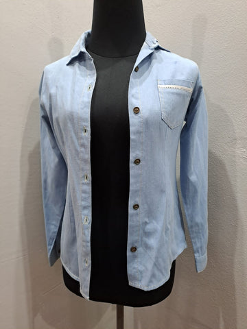 Denim Look Shirt (XSmall)