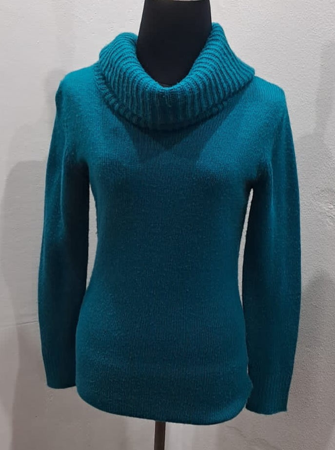 Poloneck Knit Top (Small)