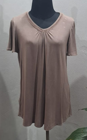 David Jones Casual VNeck Top (Small)