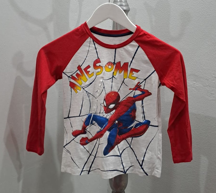 Woolies Spiderman Top (7yrs)