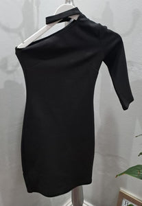 Off Shoulder Choker Dress (XSmall)