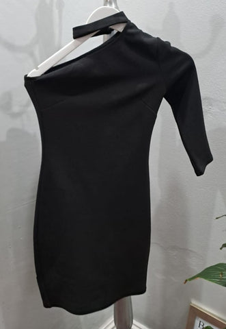 Off Shoulder Choker Dress (XSmall)