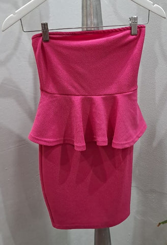 Strapless Peplum Dress (XSmall)