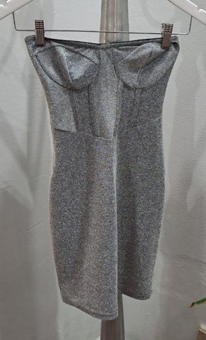 Glitter Strapless Dress (Small)