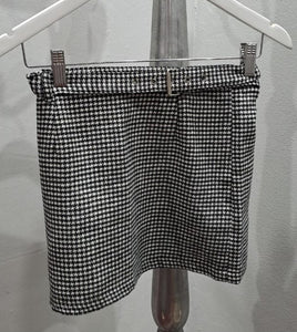 Girls Houndstooth Skirt (10-11yrs)