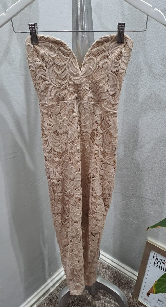 Sleeveless Lace Dress (XSmall)