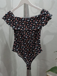 Floral Frill Bodysuit (XSmall)