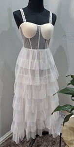 Lace Frill Dress (XSmall)