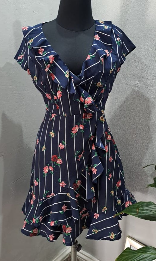 Floral Wrap Dress (8/32)