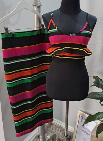 2pc Skirt and Crop Set (6/30)