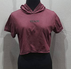 Crop Hoody Top (Small)