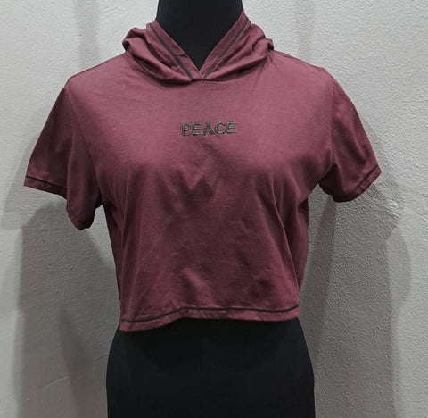 Crop Hoody Top (Small)