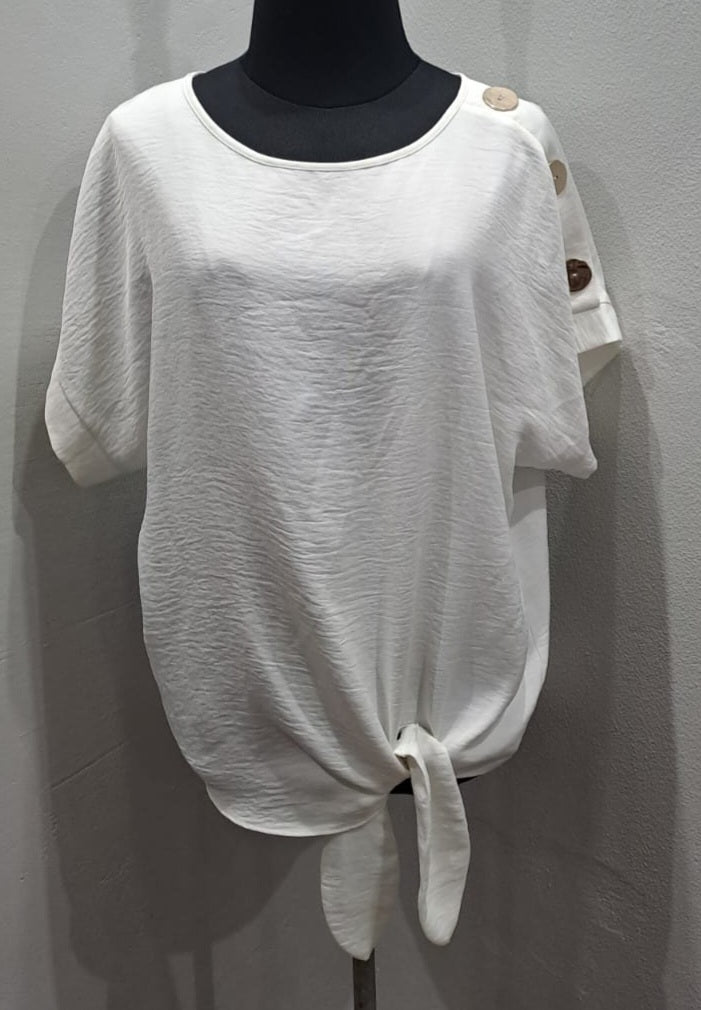 Button Top with Knot Detail (10/34)
