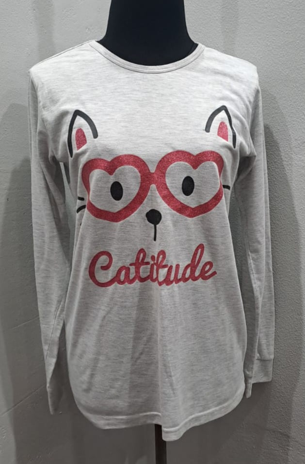 Long Sleeve PJ Top (14-15yrs)