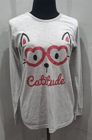 Long Sleeve PJ Top (14-15yrs)