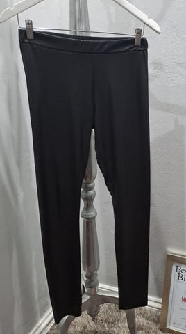 Leather Look Leggings (Small)