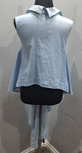 High/Low Denim Top (Small)