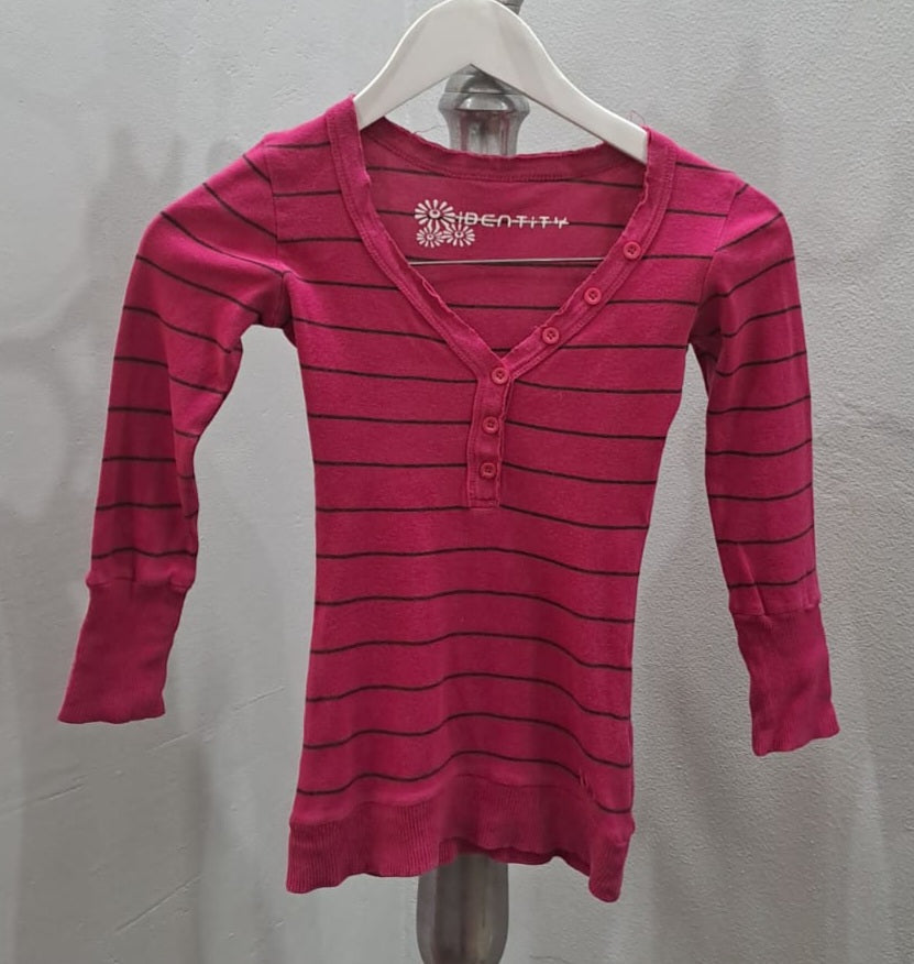 Striped Knit Top (XS)