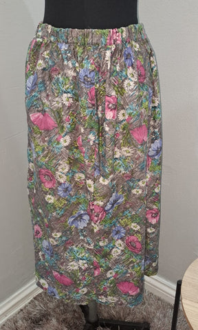 Floral Skirt (XLARGE)