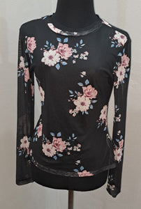 Floral Mesh Top (12/36)