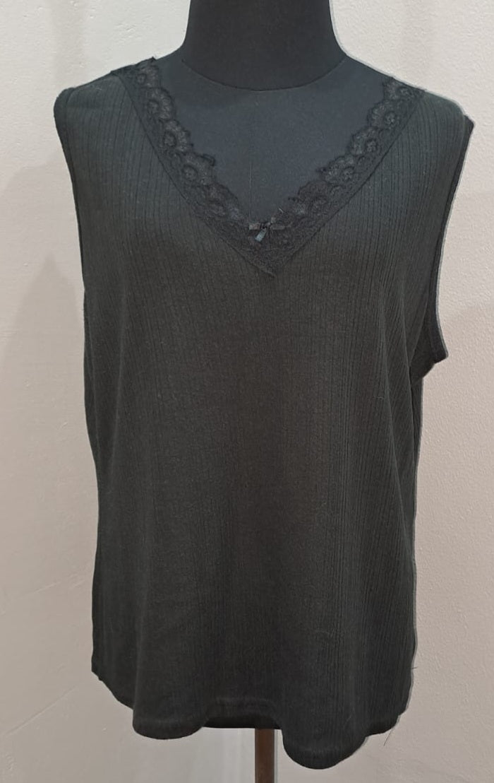 Lace Trim Vest (XL)
