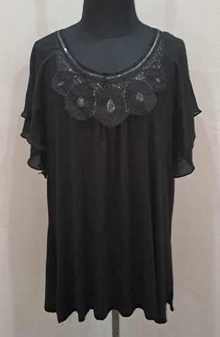 Flutter Sleeve Top (2XL)