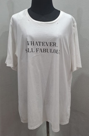 Donna Slogan Top (Large)(24/48)