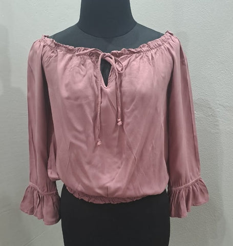 Frill Sleeve Top (Small)