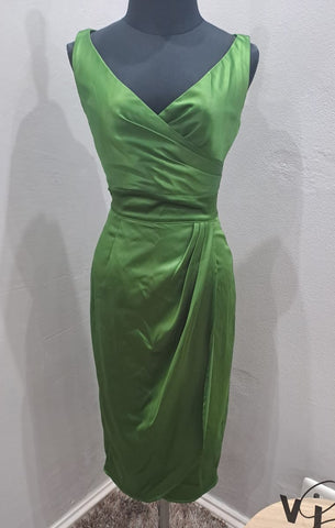 Satin Occasion Dress (Small)
