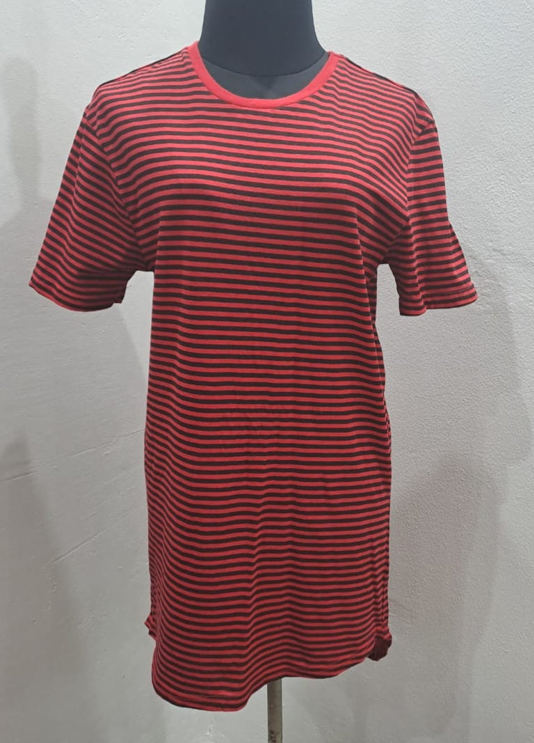 Striped Longer Length TShirt (Small)