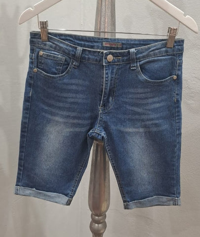 Denim Bermuda Shorts (8/32)