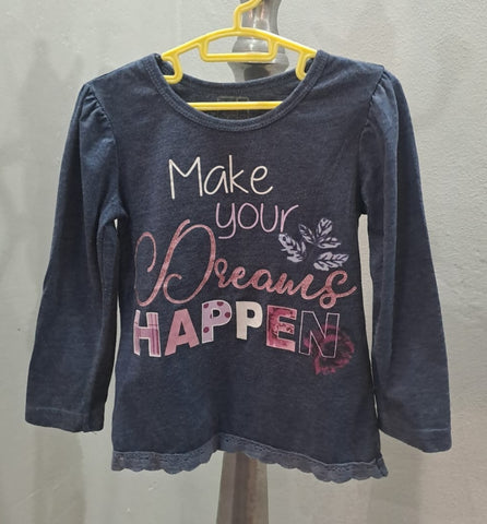 Girls PJ Top (3-4yrs)